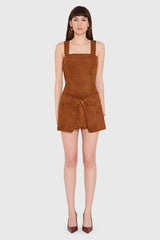 Robin Romper in Suede