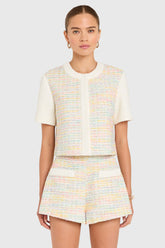 Braswell Top in Angelica Tweed