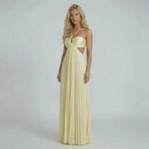 Naomi Pleated Maxi Dress