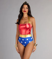 Lady Justice Halter Bodysuit