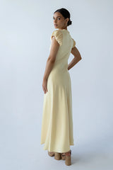 Ellianna Maxi Dress in Yellow