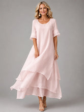 Women's Tiered Chiffon Maxi Dress | Flowing Elegant Maxi Dress