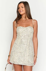Penny Lane Silver Sequin Mini Dress