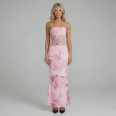 Romina Mesh Maxi Dress