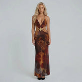 Elena Cutout Maxi Dress