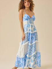 Adernlia Floral Maxi Dress