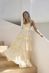 Shining Suns Maxi Dress Yellow