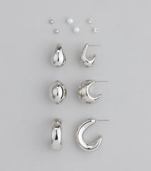 Statement Six Pack Earrings Set