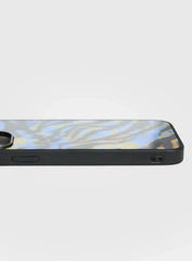 Jontee iPhone Case Blue Zebra
