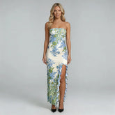Savannah Ruffle Maxi Dress