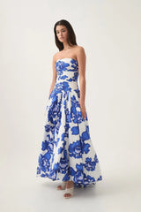 Floral Print Maxi Dress