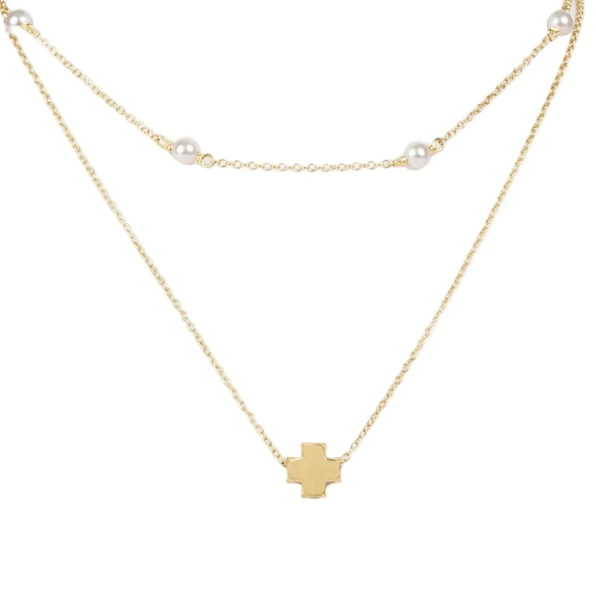 e's go-to gift layers - pearl signature cross