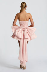 Trinity Mini Dress - Blush