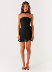 Bad Habits Mini Dress - Black