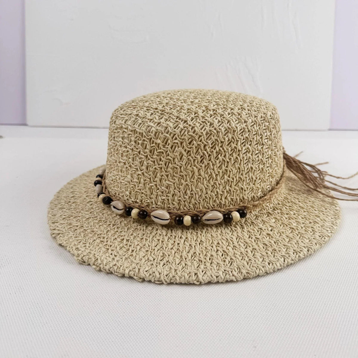 Women's Wide-Brim Sun Hat | Structured Retro Beach Hat