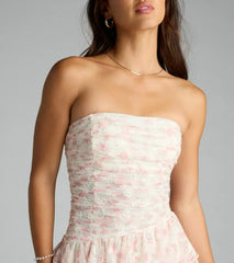 Sweet Like That Floral Lace Mini Dress