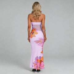 Romina Mesh Maxi Dress