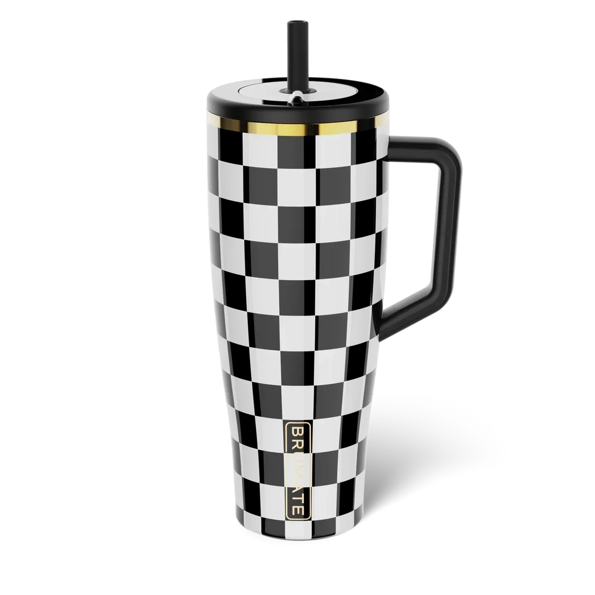 Brumate Era 40oz Black & White Checker