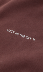 Quarter Zip-Up Jumper in Brown