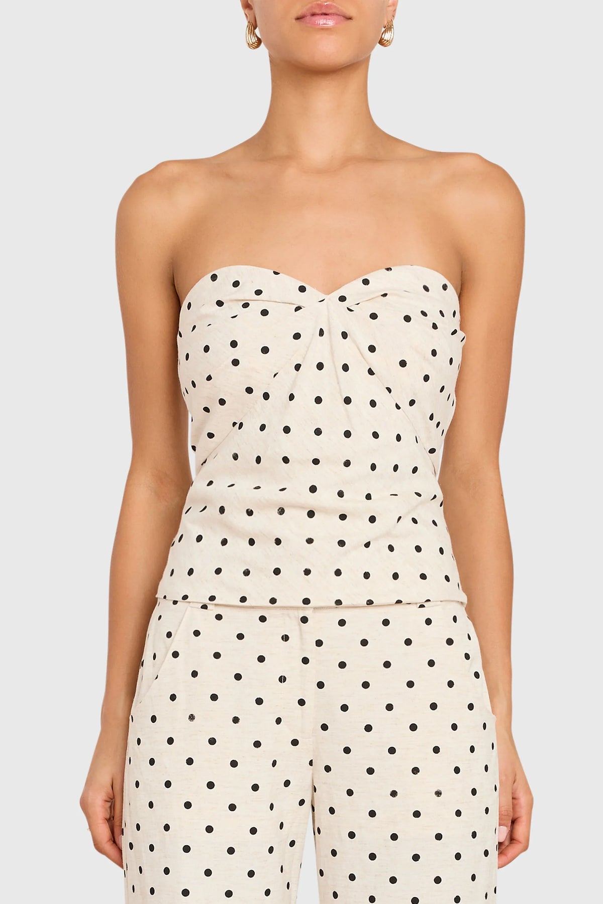 Soho Top in Polka Dot