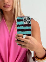 Easten Iphone Case Blue Stripe