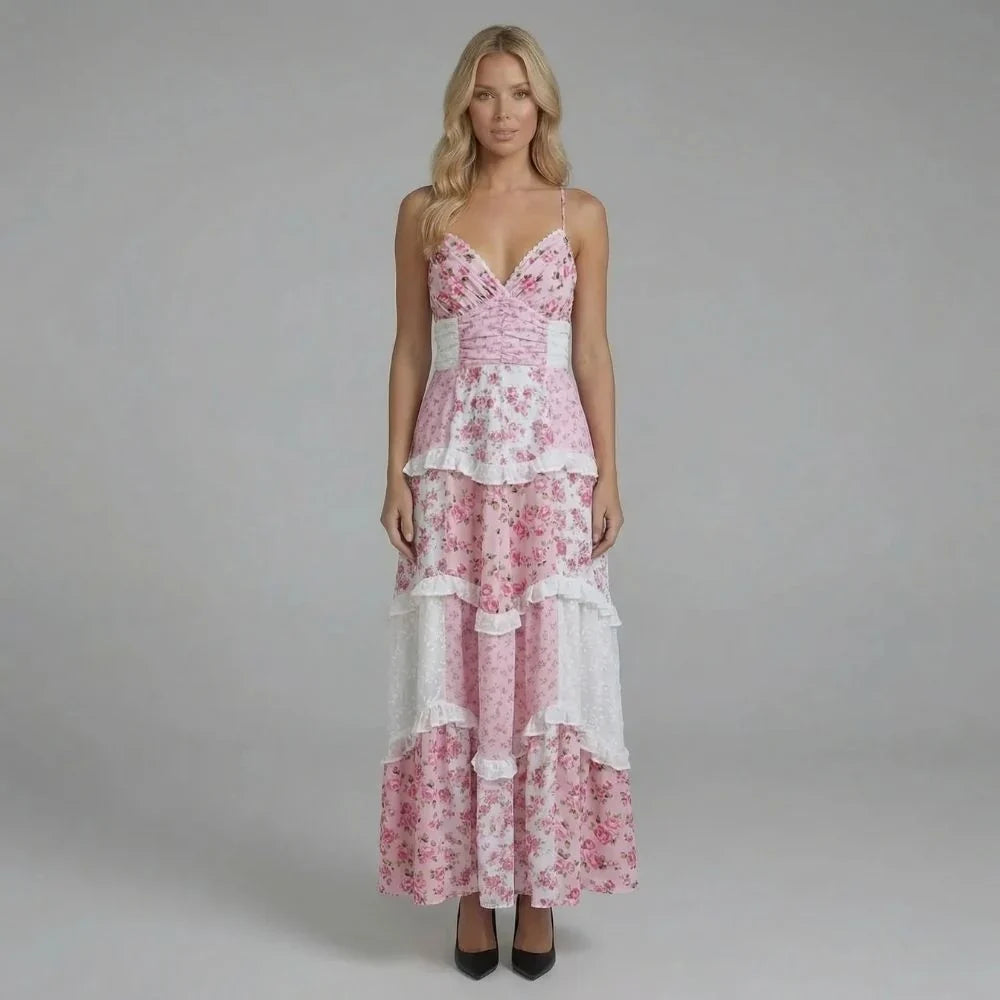 Thalia Tiered Maxi Dress