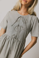 Narla Striped Maxi Dress in Navy FINAL SALE