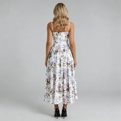Luciana Floral Midi Dress
