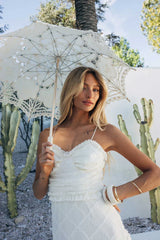 Percy Lace Maxi Dress
