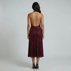 Emily Sequin Midi Dress