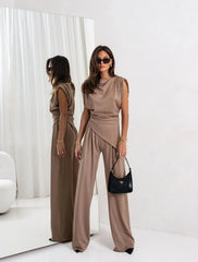 Women's Wrinkle-Free Two-Piece Set | Polished Everyday Matching Set
