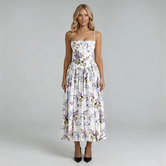 Luciana Floral Midi Dress