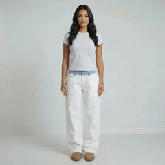 Jodie Contrast Jeans