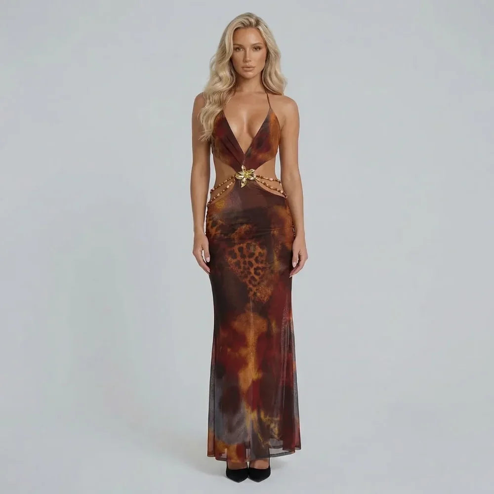 Elena Cutout Maxi Dress