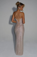 Mirabella Maxi Dress - Nude