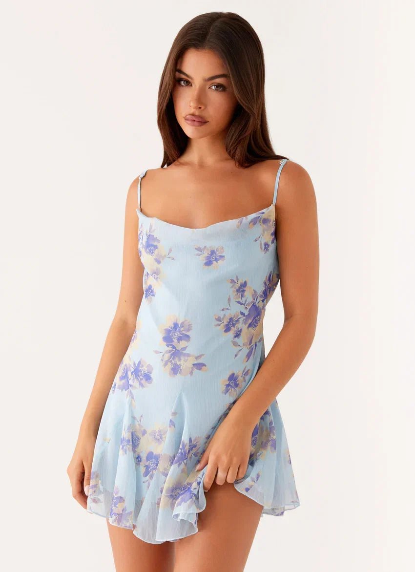 Austen Mini Dress - Print