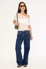 Perfect Stranger Orla Sheer Top White