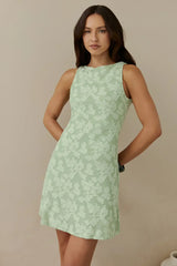 Summer Secrets Mini Dress Green