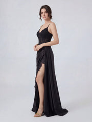 Fitted Long Floral Dress