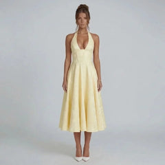 Ava Jacquard Midi Dress